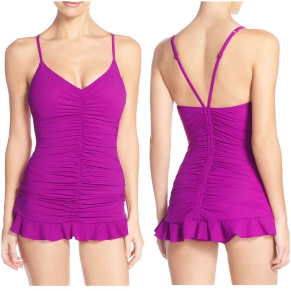 Profile by Gottex Swan Lake swimsuit swim dress